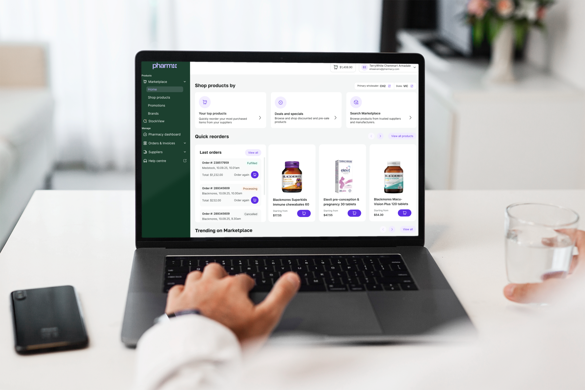 Pharmx Marketplace